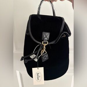 The Barnnet Little Black Velvet Backpack
